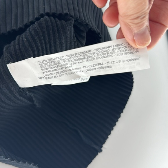 ZARA Women’s Black Mini Body Con with Mesh Sleeves Size M NWT - Picture 14 of 16